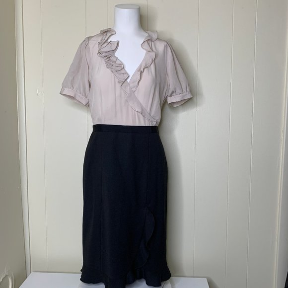 Rebecca Taylor Dresses & Skirts - Rebecca Taylor Silk Modern Suiting Dress 6